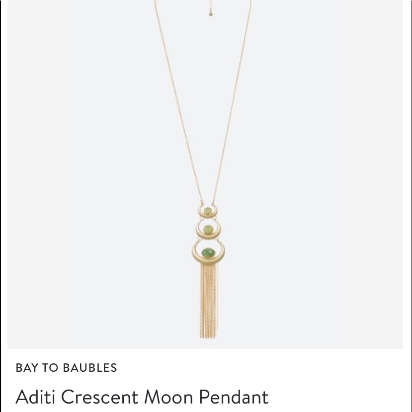 Aditi Crescent Moonnpendant